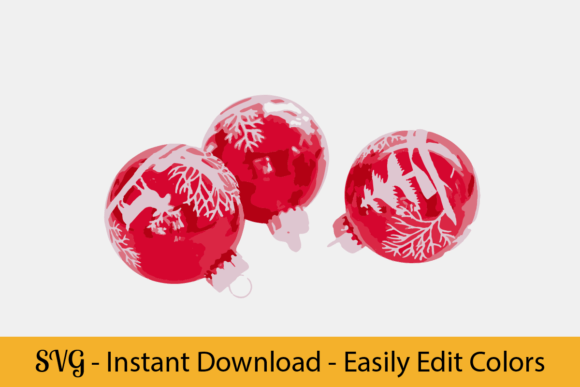Baubles SVG Review: Festive Illustrations for Design
