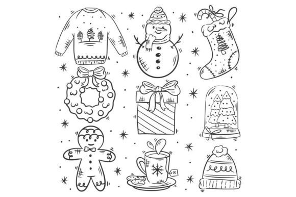 Christmas Design Elements Vector: Festive Illustrations