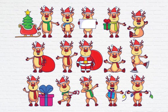Cute Christmas Reindeer SVG PNG: A Designer's Review