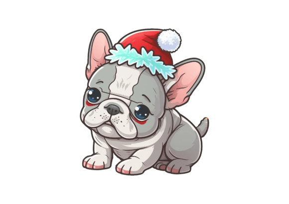 French Bulldog Christmas, Xmas Frenchie Design Review