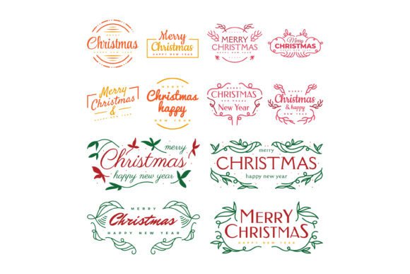 Merry Christmas Lettering & Illustrations Review