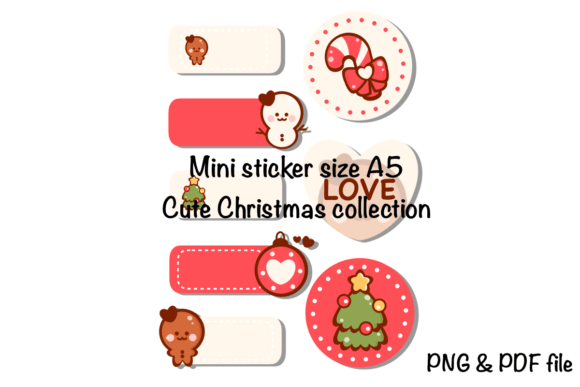 Mini Sticker Cute Christmas: A Designer's Review for Holiday Embroidery