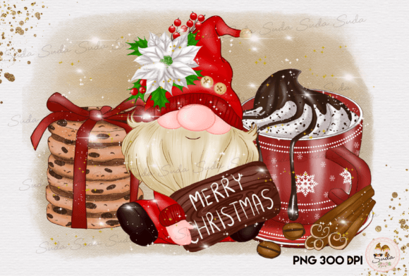 Review: Christmas Cute Gnome Cocoa Sublimation for Embroidery