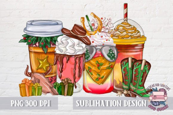 Review: Howdy Christmas Coffee Sublimation PNG Illustrations