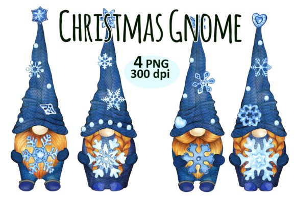 Reviewing the Christmas Snowflake Gnome Clipart PNG for Embroidery